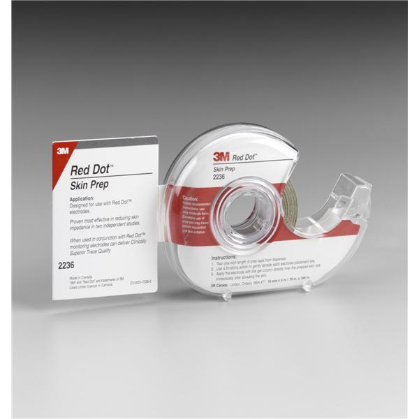 Prep Trace Red Dot For Diaphoretic Electrode Adult/Pediatric Radiopaque Each